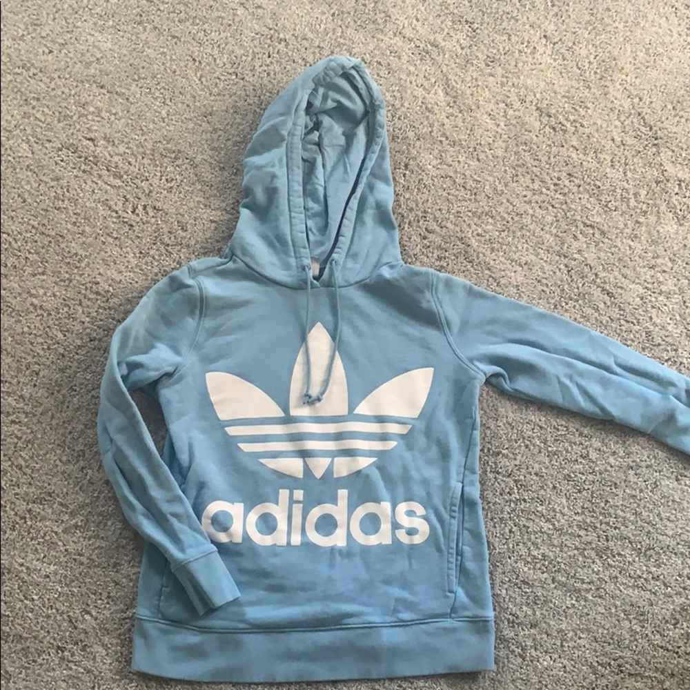 Adidas blue sweatshirt